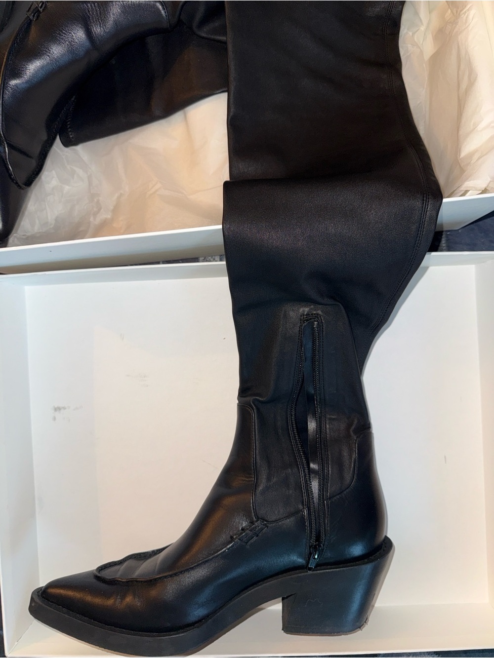 Khaite Charleston OTK Boots - Picture 7 of 16